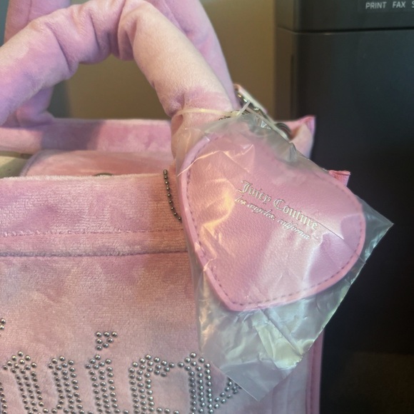 Juicy Couture Extra Spender Mini Tote Fondant Pink - Picture 2 of 5